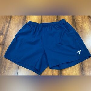 Gymshark Men’s Royal Blue Athletic Training Shorts